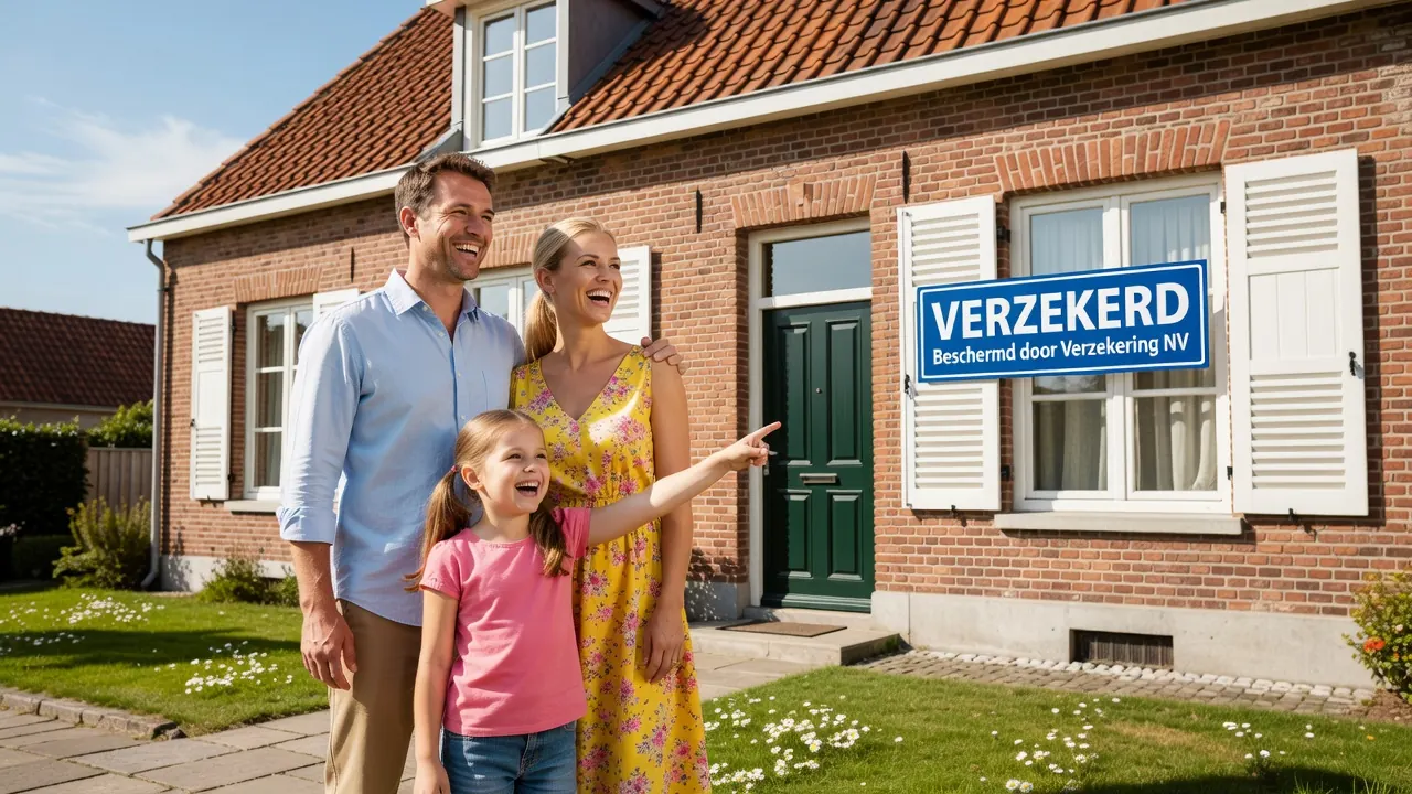 Travaux de rénovation d'une maison belge en été
