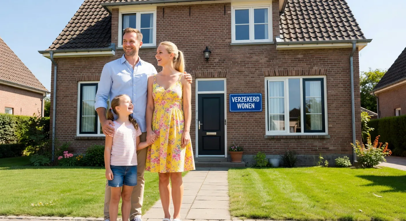 Maison belge protégée par une assurance habitation en 2026