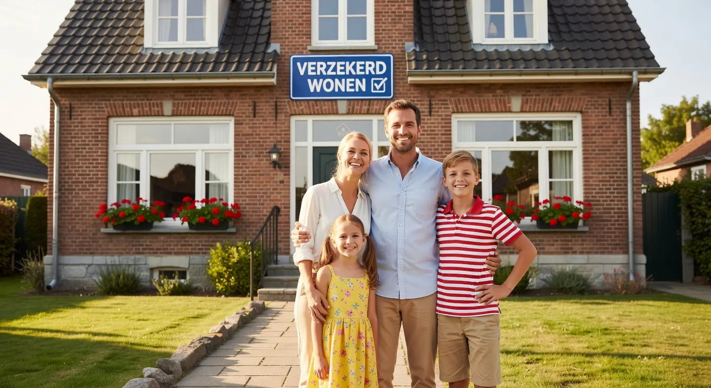 Maison belge protégée par une assurance habitation en 2026